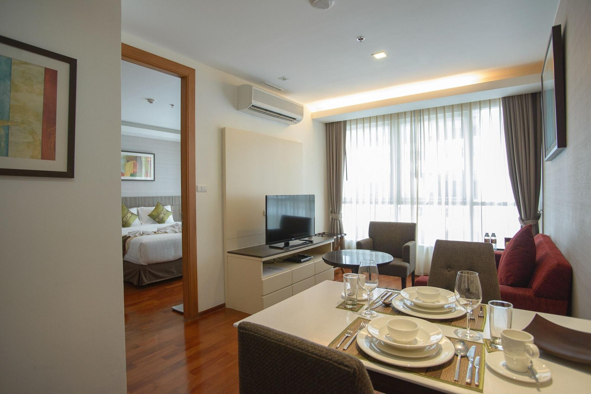 Gm Serviced Apartment Bangkok Luaran gambar