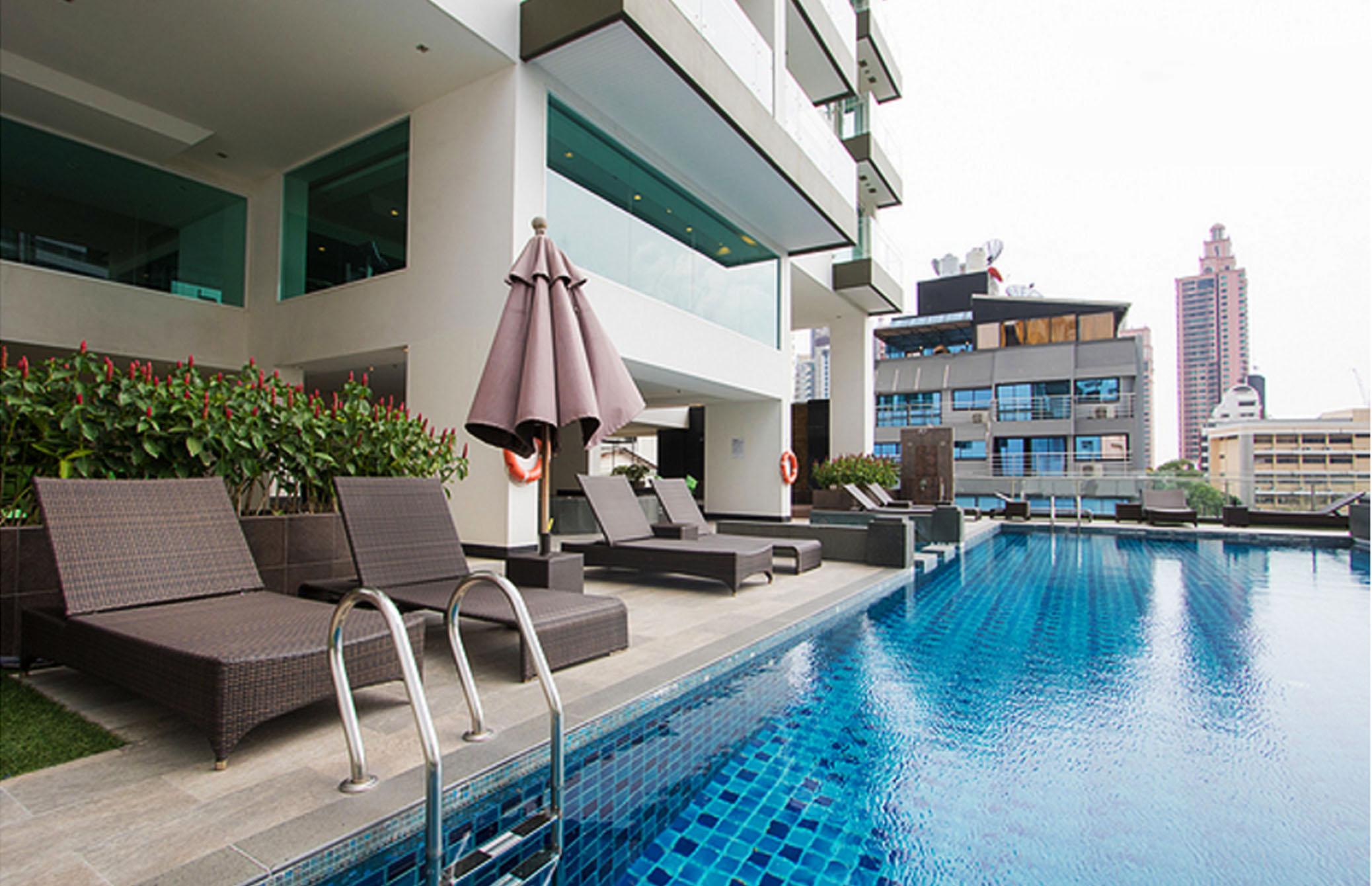 Gm Serviced Apartment Bangkok Luaran gambar